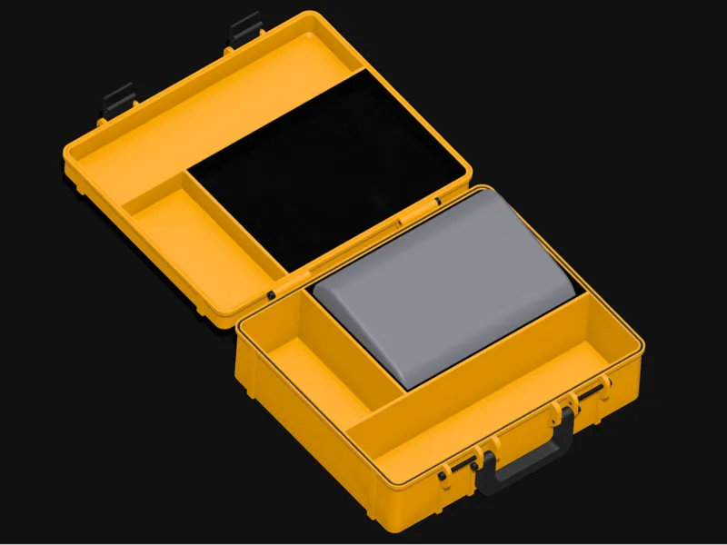 HTRC T240 battery charger storage case