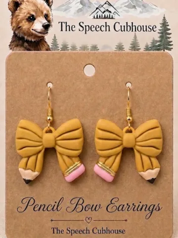 Pendientes: Pencil Bow Earrings — vista de referencia 2