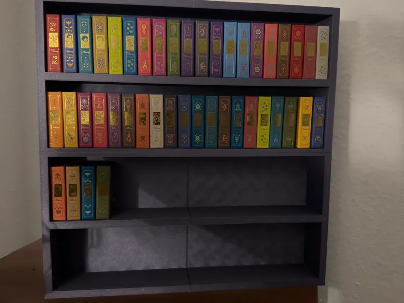 Mini-Bücherregal für Disney-Minibücher