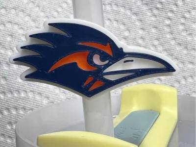 UTSA Straw Topper