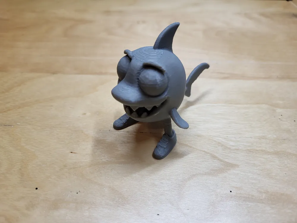 Adorable Tralalero Tralala mini Brainrot meme Model by N405 - MakerWorld
