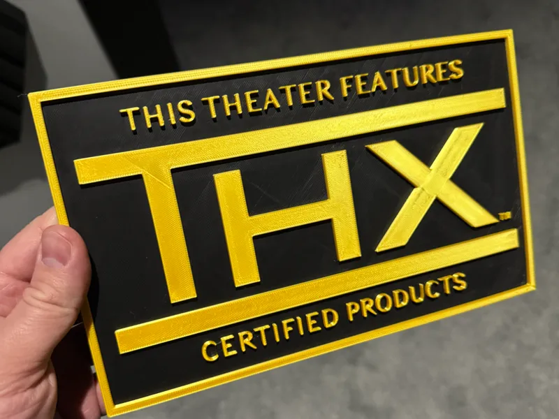 THX theatre sign