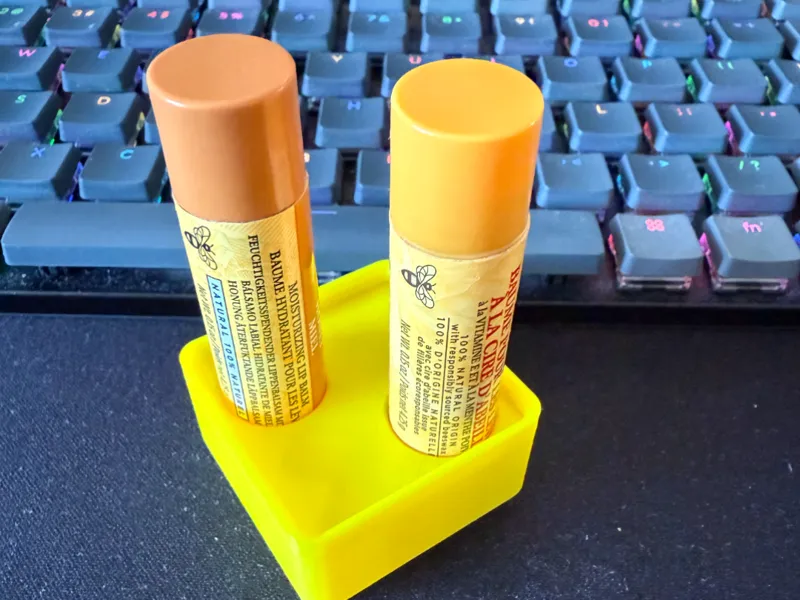 Burt’s Bees Gridfinity Lip Balm Holder