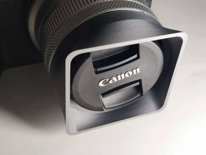 Square lens hood RF-s 18-45