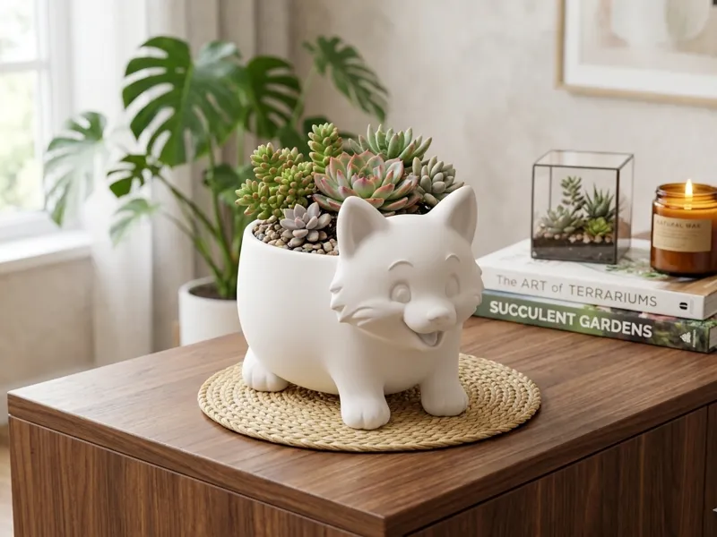 Cute Fox Planter