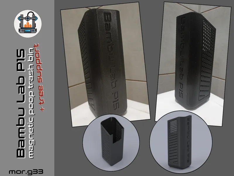 P1S Magnetic Poop Bin