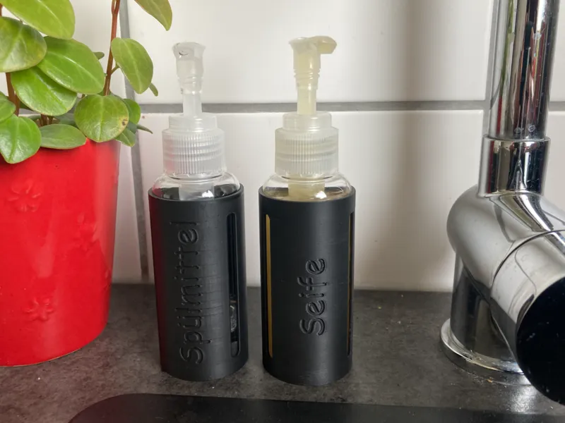 Soap dispenser cover