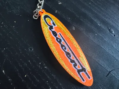 Cresent keychain