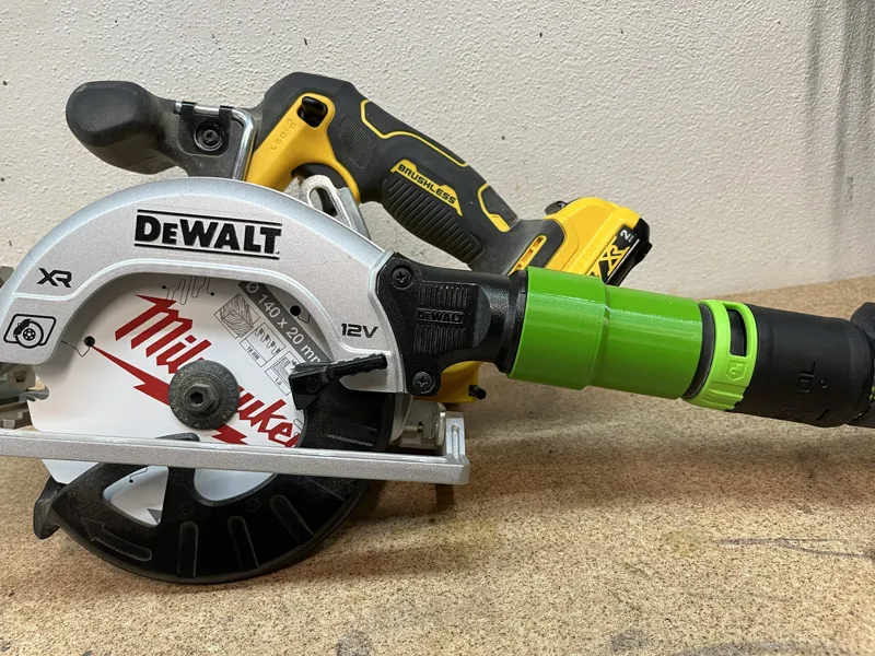 DeWalt DCS 512 to Festool Cleantec vacuum adapter