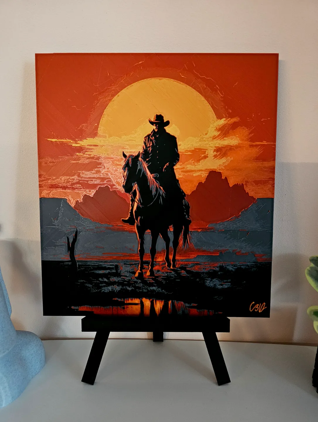 Red Dead Redemption - HueForge view 2