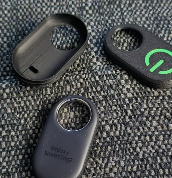 P1S power button using a samsung smart tag2