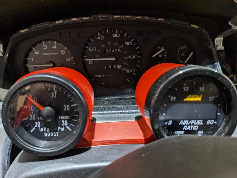 Dual Gauge Pod Steering Column 92-95 Honda Civic