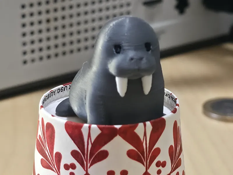 Mini tricheco - Natale