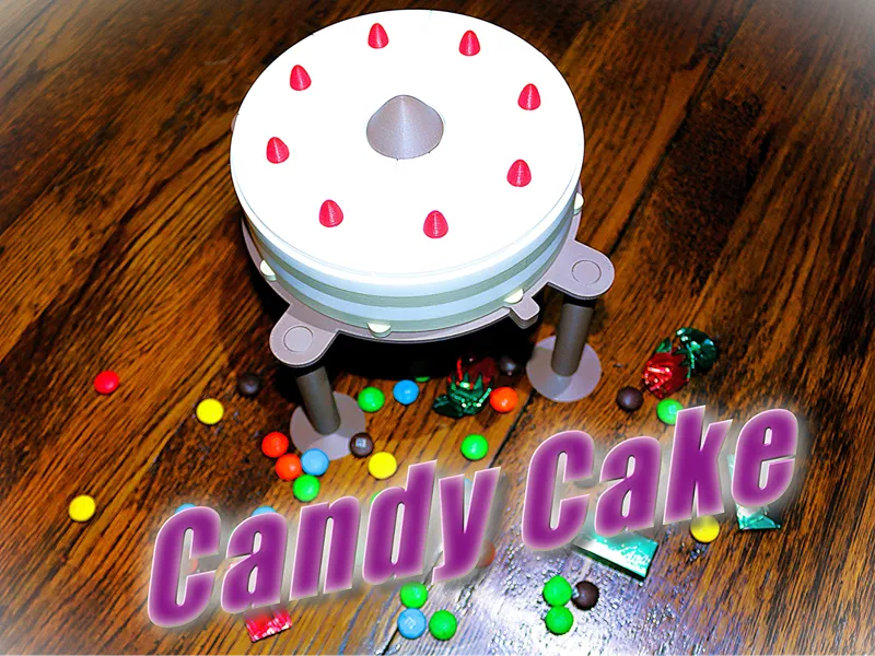Cake Style Candy Dispenser
