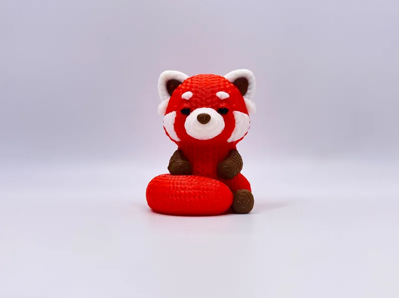 Knitted Panda