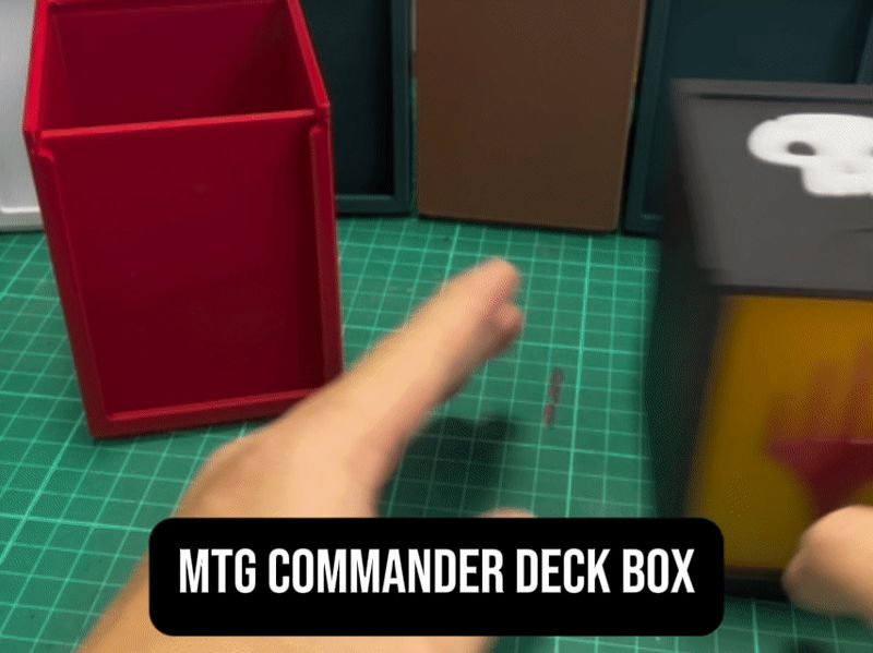 MTG Commander Deck Box 