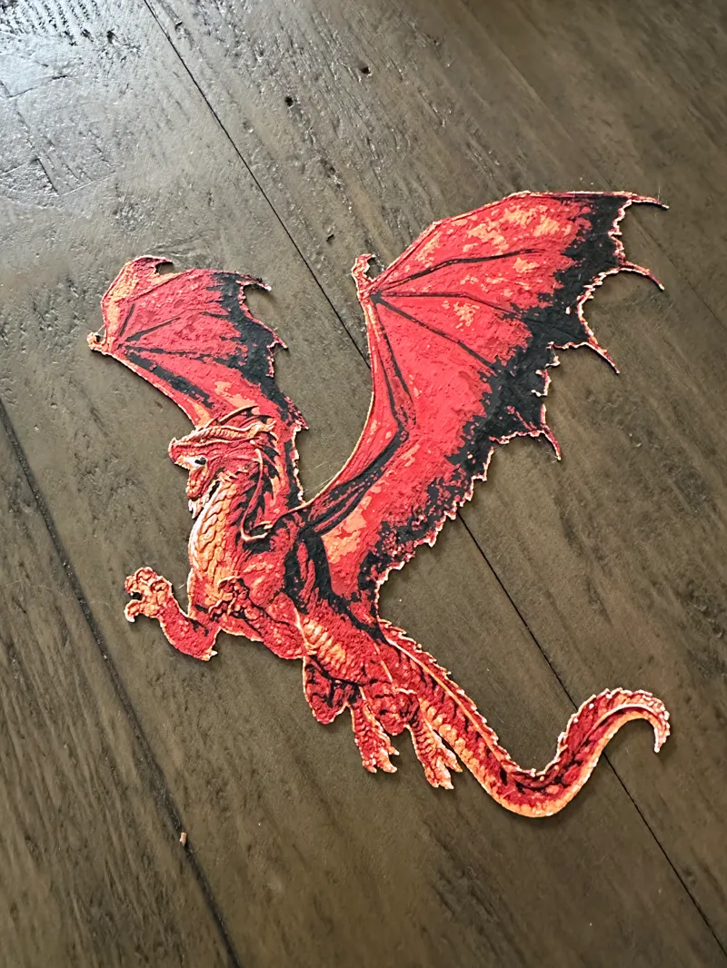 Ancient Red Dragon Hueforge