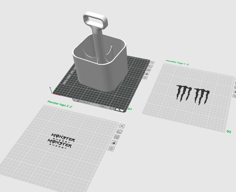 Miniatura 2 do modelo 3D Monster luncbox