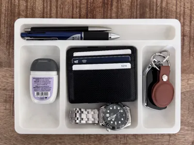 Minimalist EDC Catch-All Tray