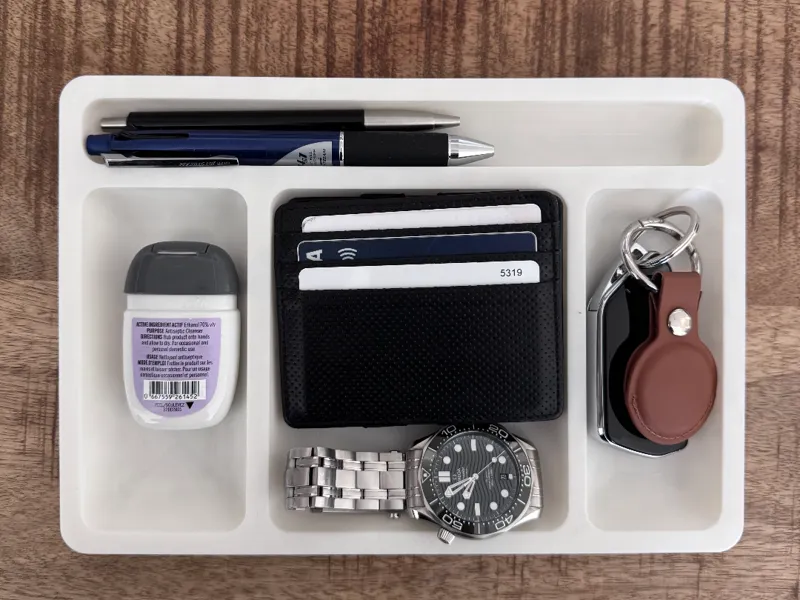 Minimalist EDC Catch-All Tray