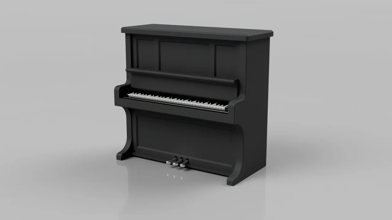 Piano Music Box Bottom Winding Kit-K014 view 3