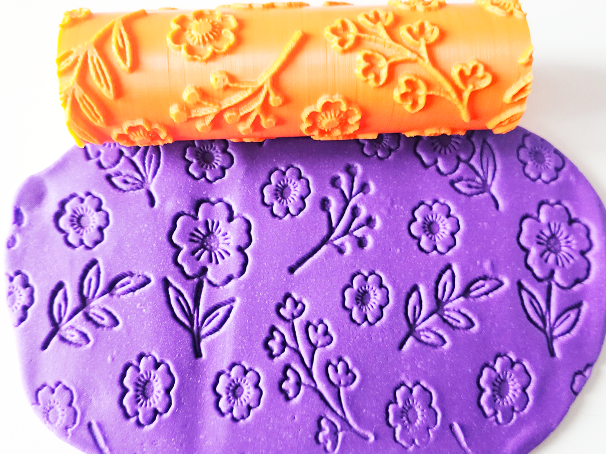 Texture Roller Floral