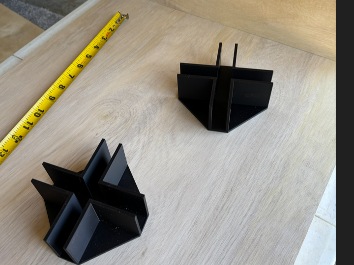 Plywood bracket (3/4 inch stock)