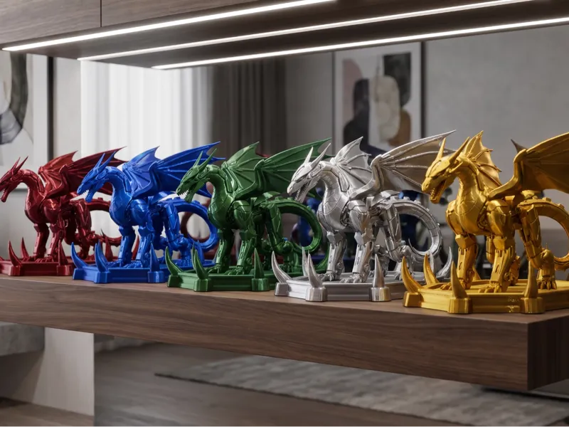 Mecha Dragon Collectible – Vertical Gallery