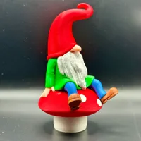 Gnome sur son champignon — photo 2