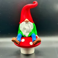 Gnome sur son champignon — photo 3