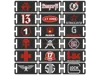 Complete set: 18 symmetrical MOLLE patches