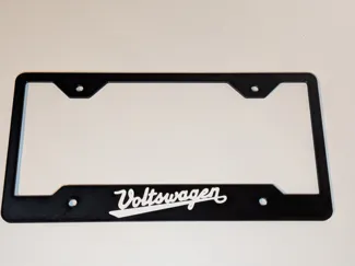 Retro VOLTSwagen ️License Plate Frame Cover Holder