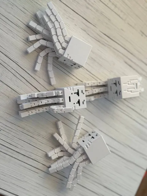 Minecraft Ghast Tentacles Articulated view 2