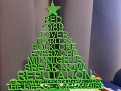 テイラー・スウィフト - オーナメント 作成者： JF-699 MakerWorld