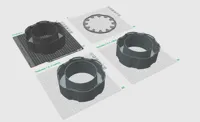 0.24mm layer, 2, 3 or 4 walls, 15% infill