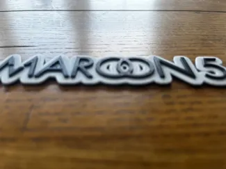 MAROON 5 Logo Keychain
