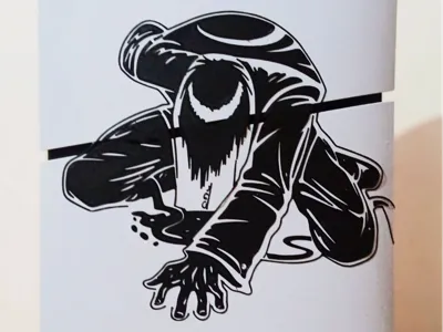 Silhouette Iori Yagami KOF