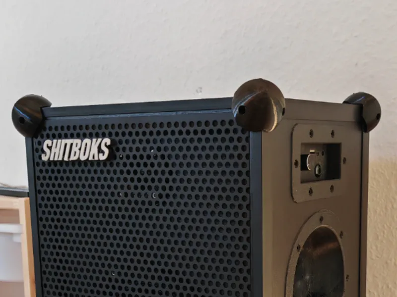 Soundboks Style Round Corner Speaker Protector50mm