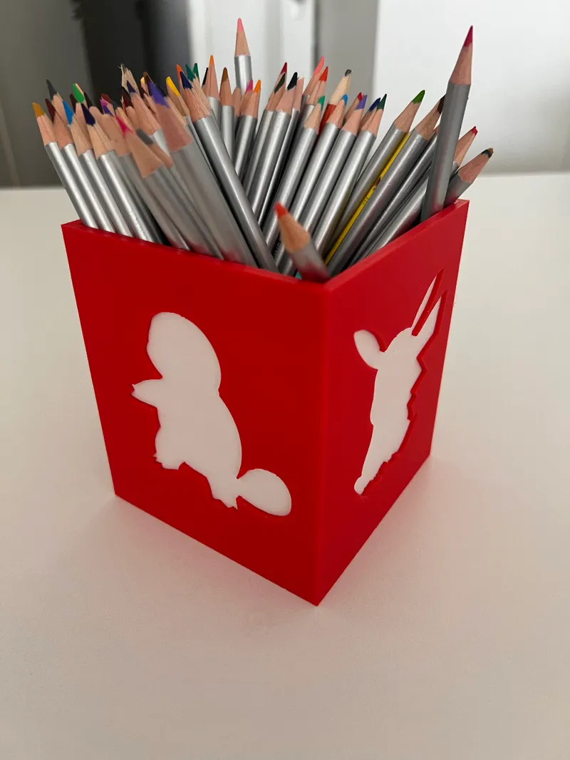 Pen Holder Pokemon 10cmx10cmx12cm