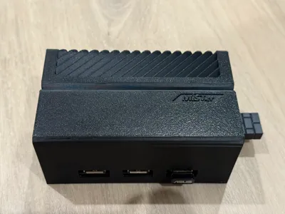 Atari Style MiSTer Case (DE10-Nano + USB Hub 2.1)