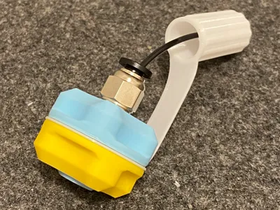 Soft cap for the PTFE Connector