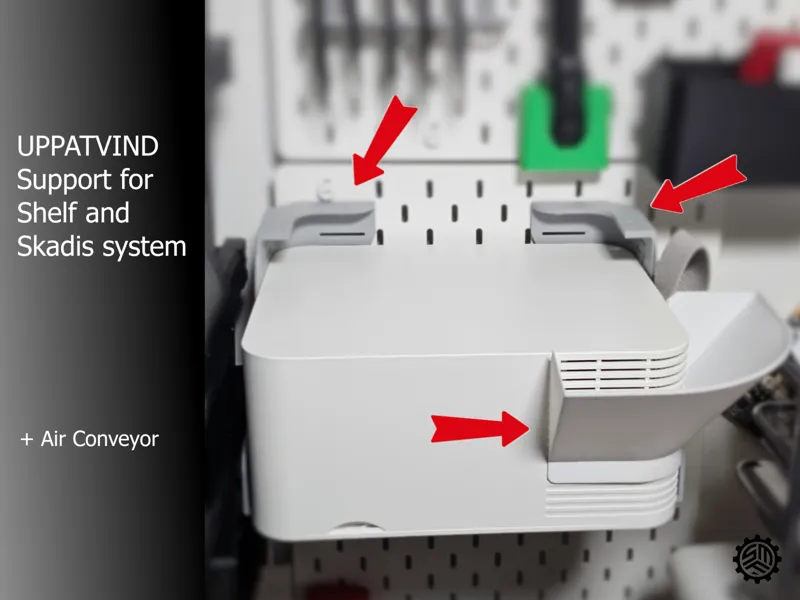 Uppatvind Modular Mount – Shelf & SKÅDIS