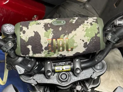 JBL Charge 5 Protaper bars mounts on (Honda Grom)