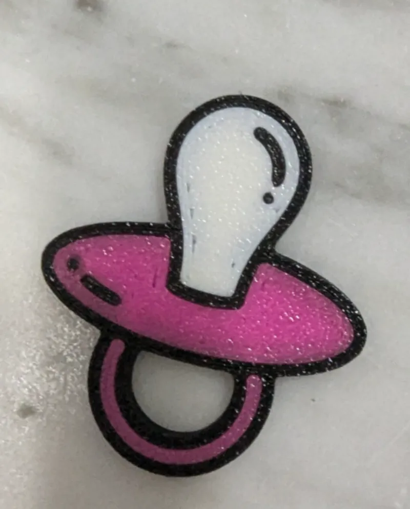 Pacifier Keychain