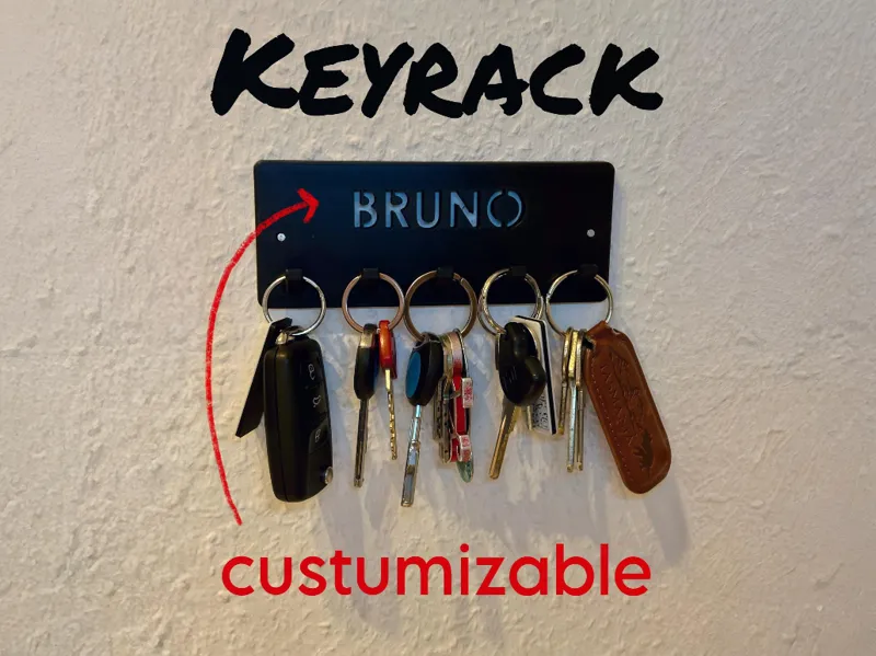 personalisierbares Schlüsselbrett
