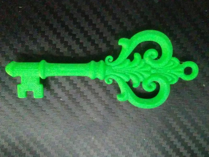 ornate vintage-style skeleton key