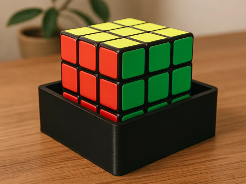 Rubix's Cube Tray