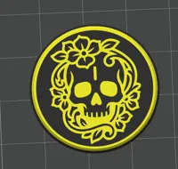 Skull and flower Outcast