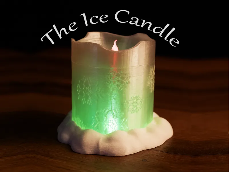 The Winter Ice Candle
