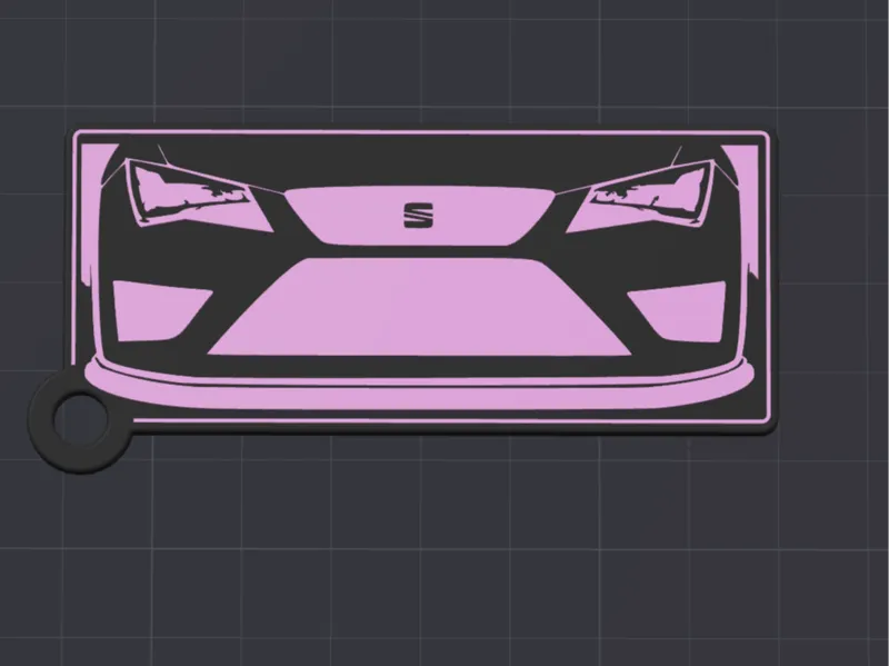 SEAT Schlüsselanhänger Capra Leon Keychain